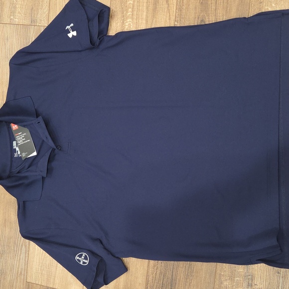 Under Armour Other - Under Armour Men's Deep Blue Polo Shirt